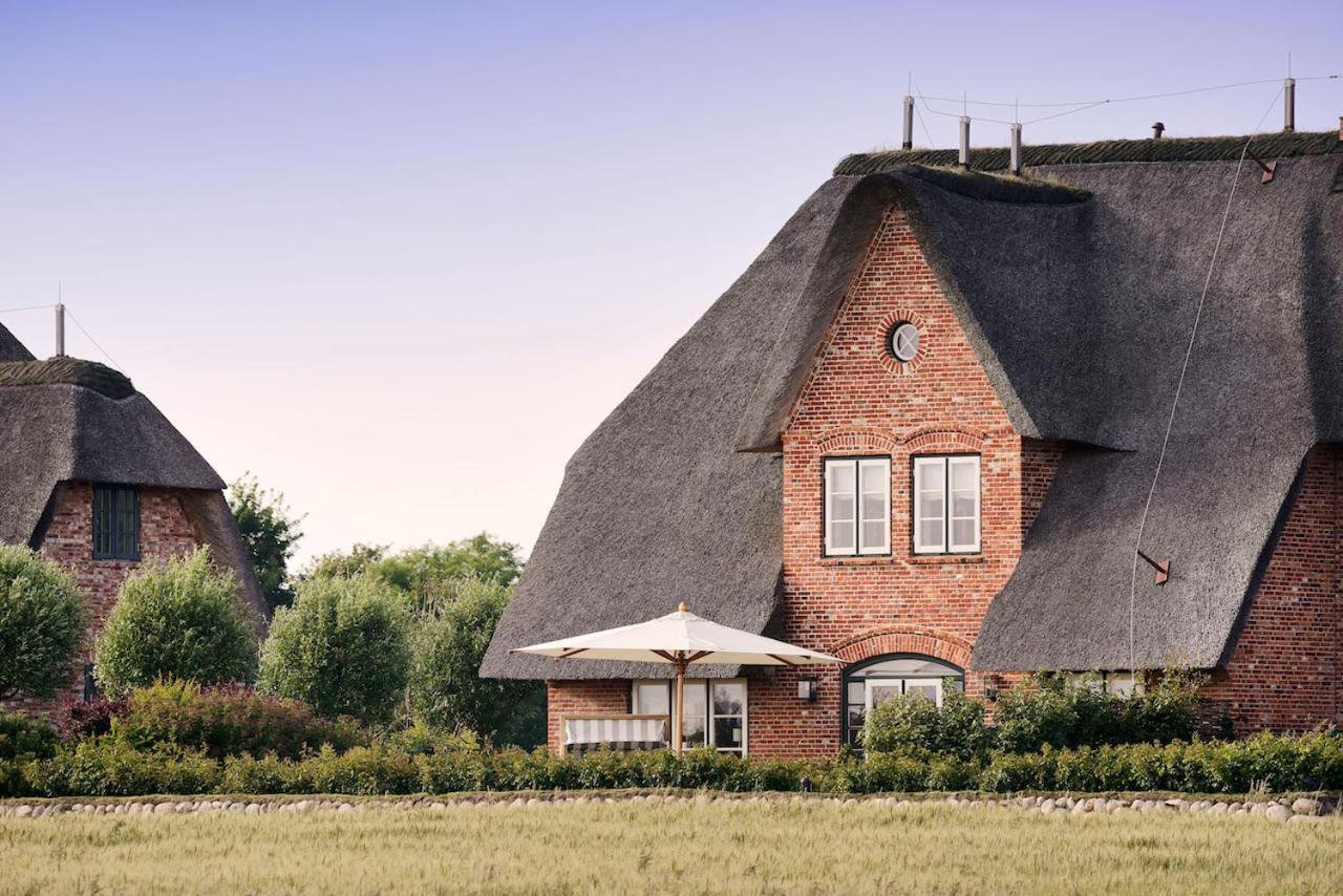 Salzwasserherz Senhoog Luxury Holiday Homes ***** Morsum  Exterior foto